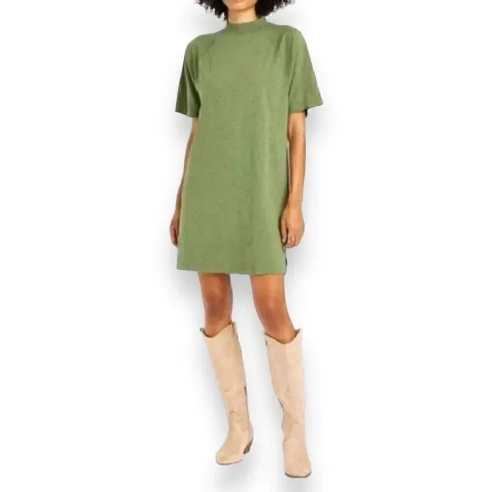 Universal Thread New Elbow Sleeve Knit T-Shirt Dress